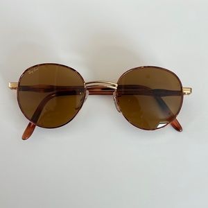 Ray-Ban B&L W2546 Rituals Arista Mosaic Tortoise Gold Frame B-15 Lens Sunglasses